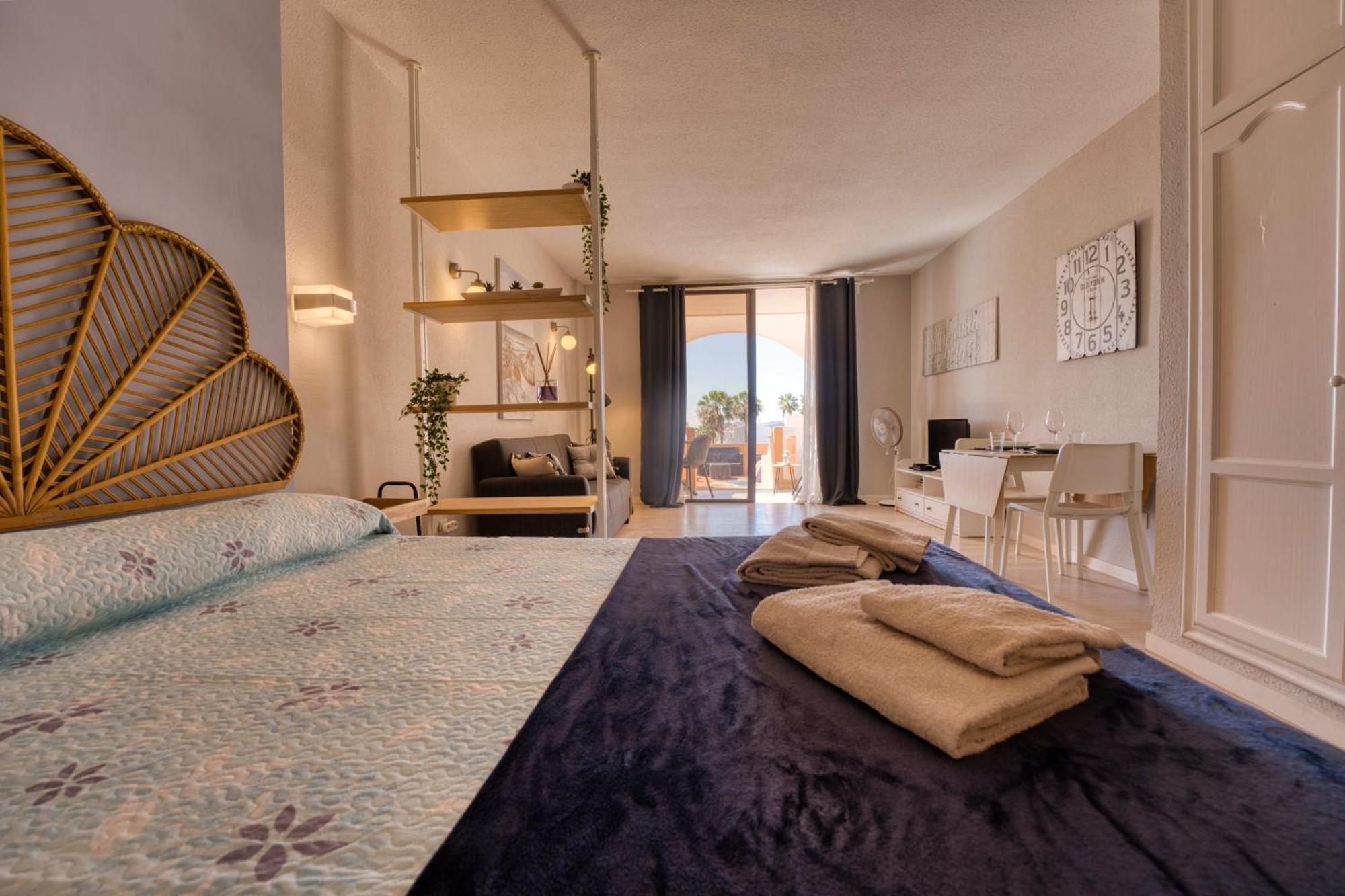 Estudio Con Terraza Y Vistas Espectaculares Ov302 Costa Adeje  Ngoại thất bức ảnh